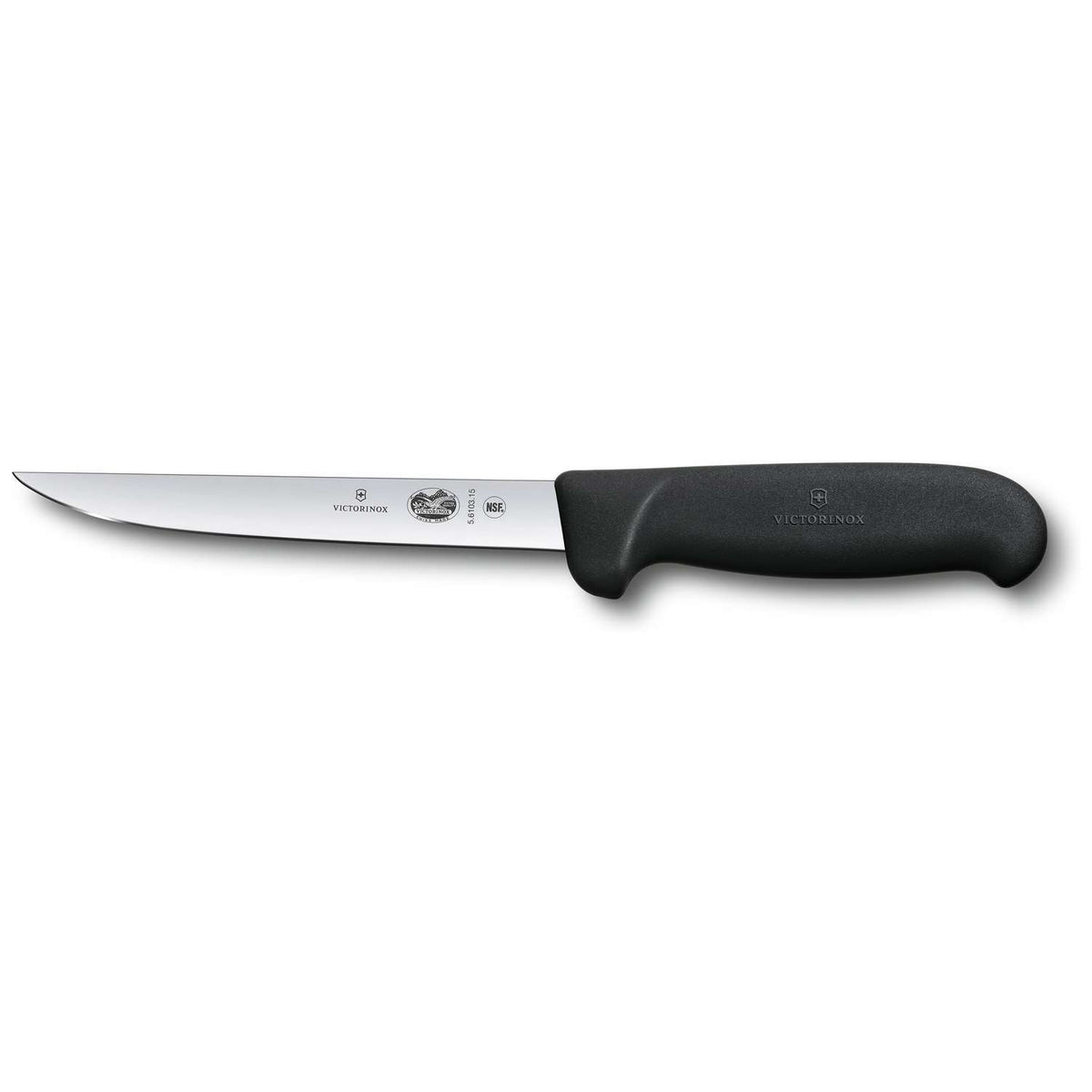 Victorinox Boning Knife Straight Narrow Blade 12 cm Fibrox 5.6103.12