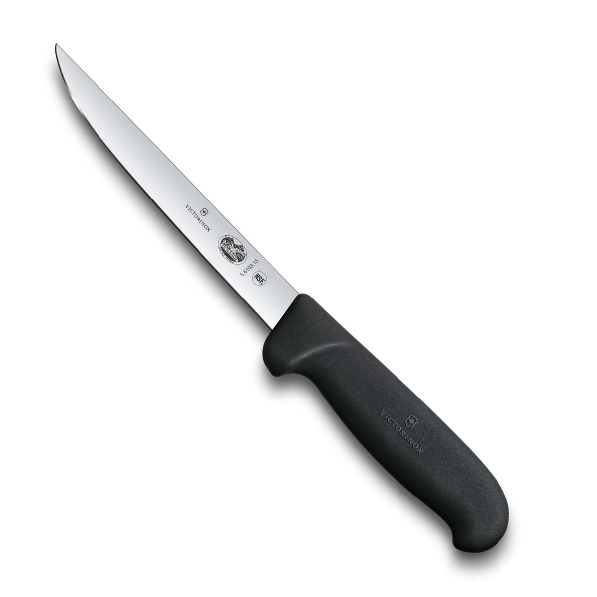 Victorinox Μαχαίρι ξεκοκαλίσματος ίσιο στενή λάμα 15 εκατ. λαβή Fibrox 5.6103.15