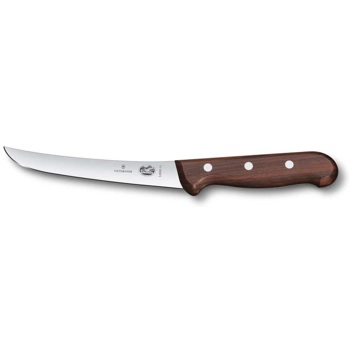 Victorinox Curved Boning Knife 15 cm Handle Rosewood 5.6500.15