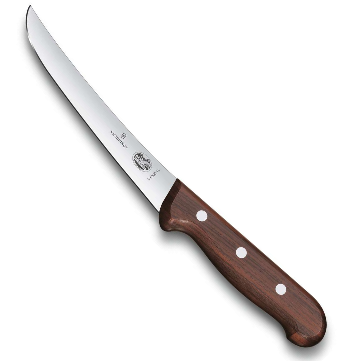 Victorinox Μαχαίρι ξεκοκαλίσματος με καμπύλη λάμα 15 εκατ. ξύλινη λαβή 5.6500.15