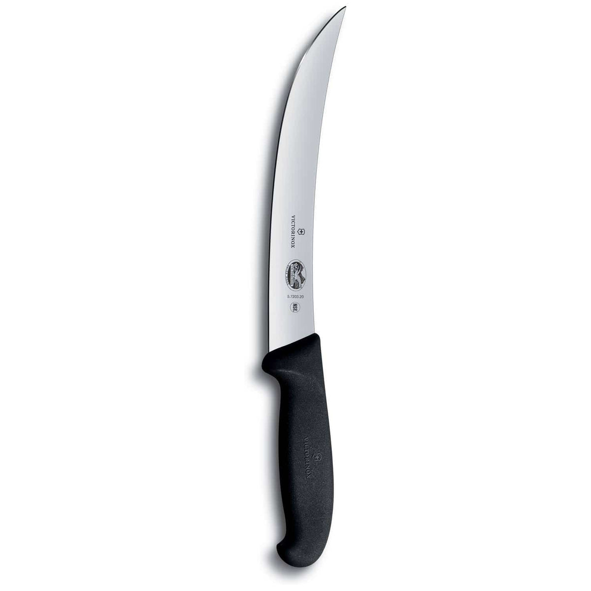 Victorinox Sticking Knife Curved Blade 20 cm Fibrox Handle 5.7203.20