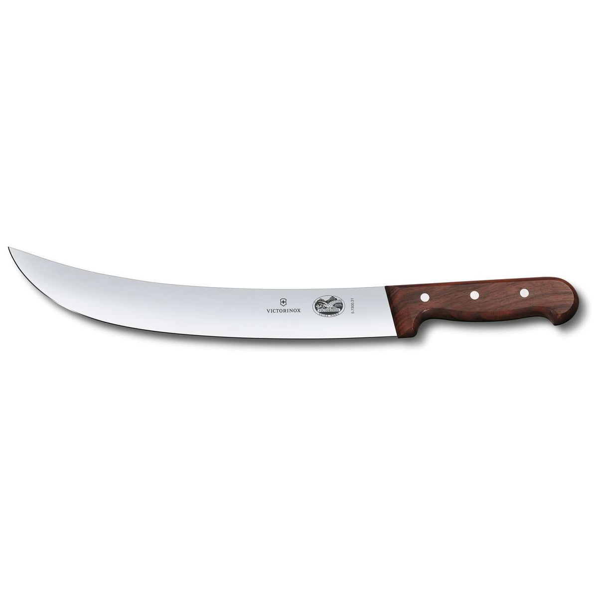 Victorinox Curved Butcher Knife 31 cm Wooden Handle 5.7300.31