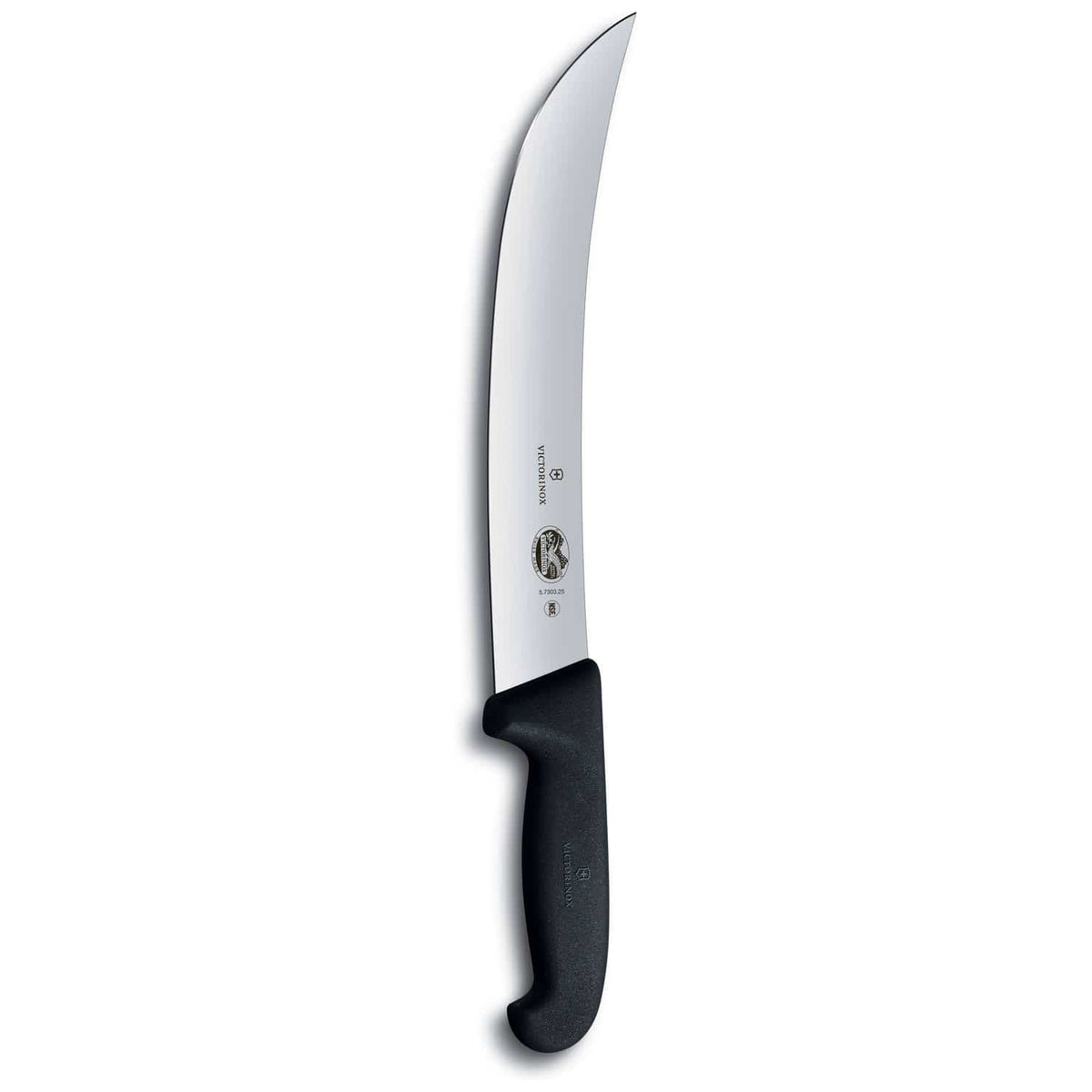Victorinox Butcher Knife Curved Blade 25 cm Fibrox Handle 5.7303.25