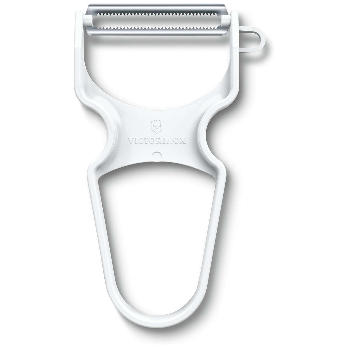 Victorinox Stainless Steel Serrated Peeler Horseshoe With Plastic Handle 6.0933
