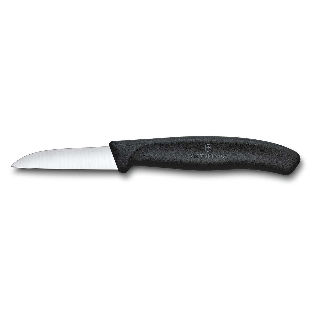Victorinox Straight Utility Knife 6 cm, Black Handle Swiss Classic 6.7303