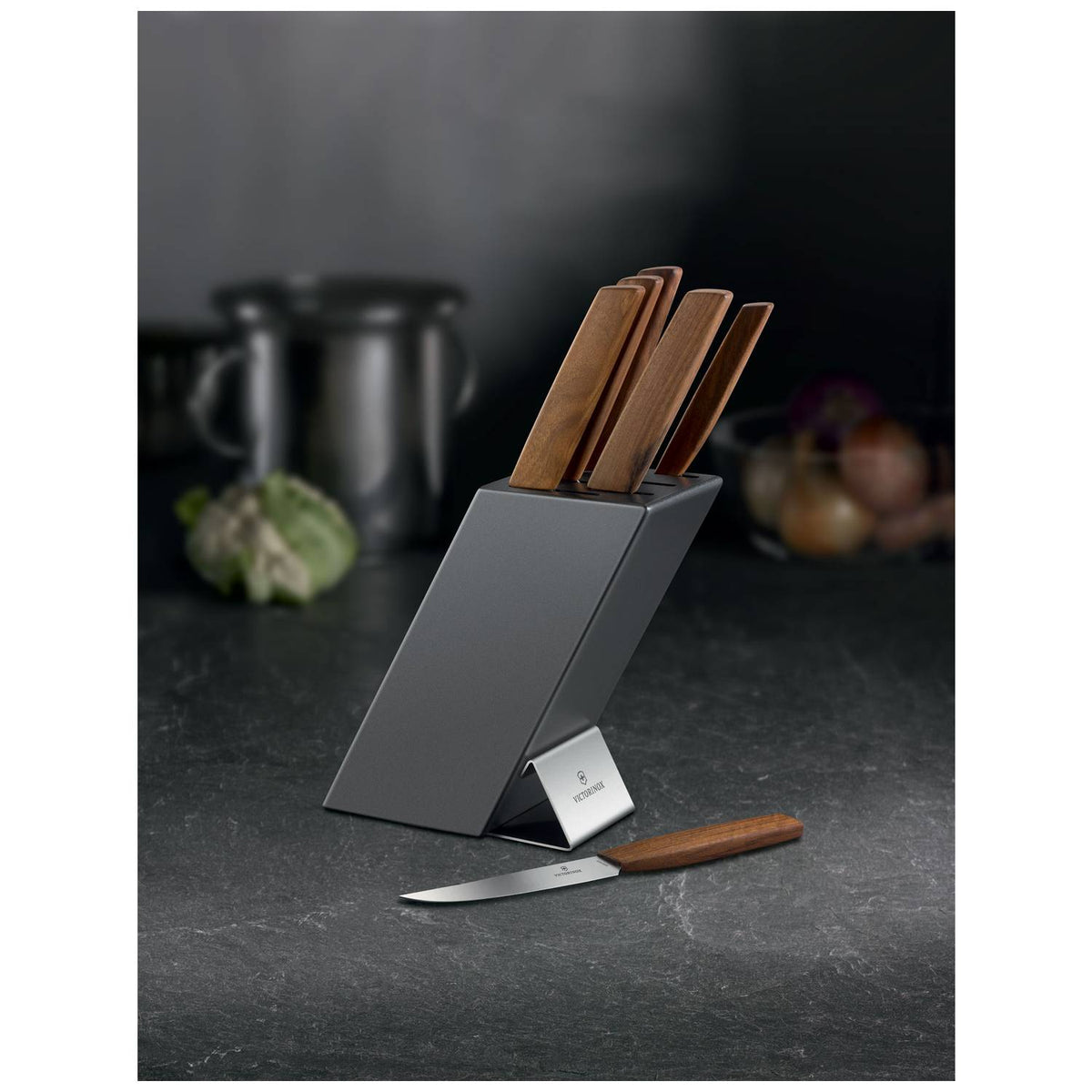 Victorinox Knife Block 6 Slots Swiss Modern 6.7186.6