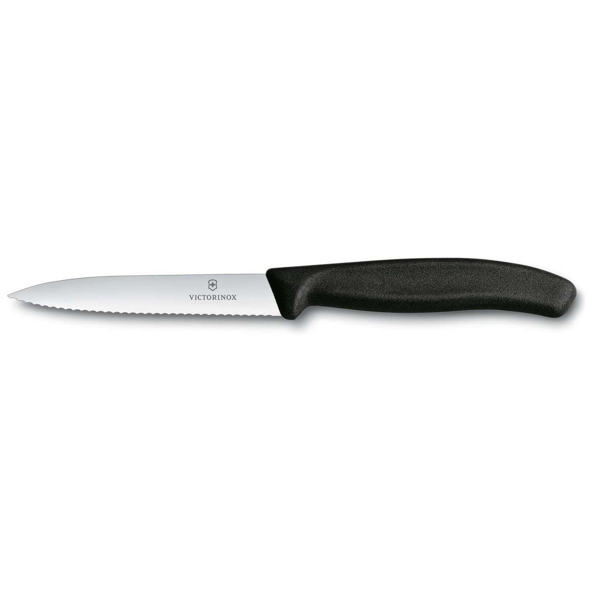 Victorinox Serrated Steak Knife 6 pcs 10 cm Black Swiss Classic 6.7733.6