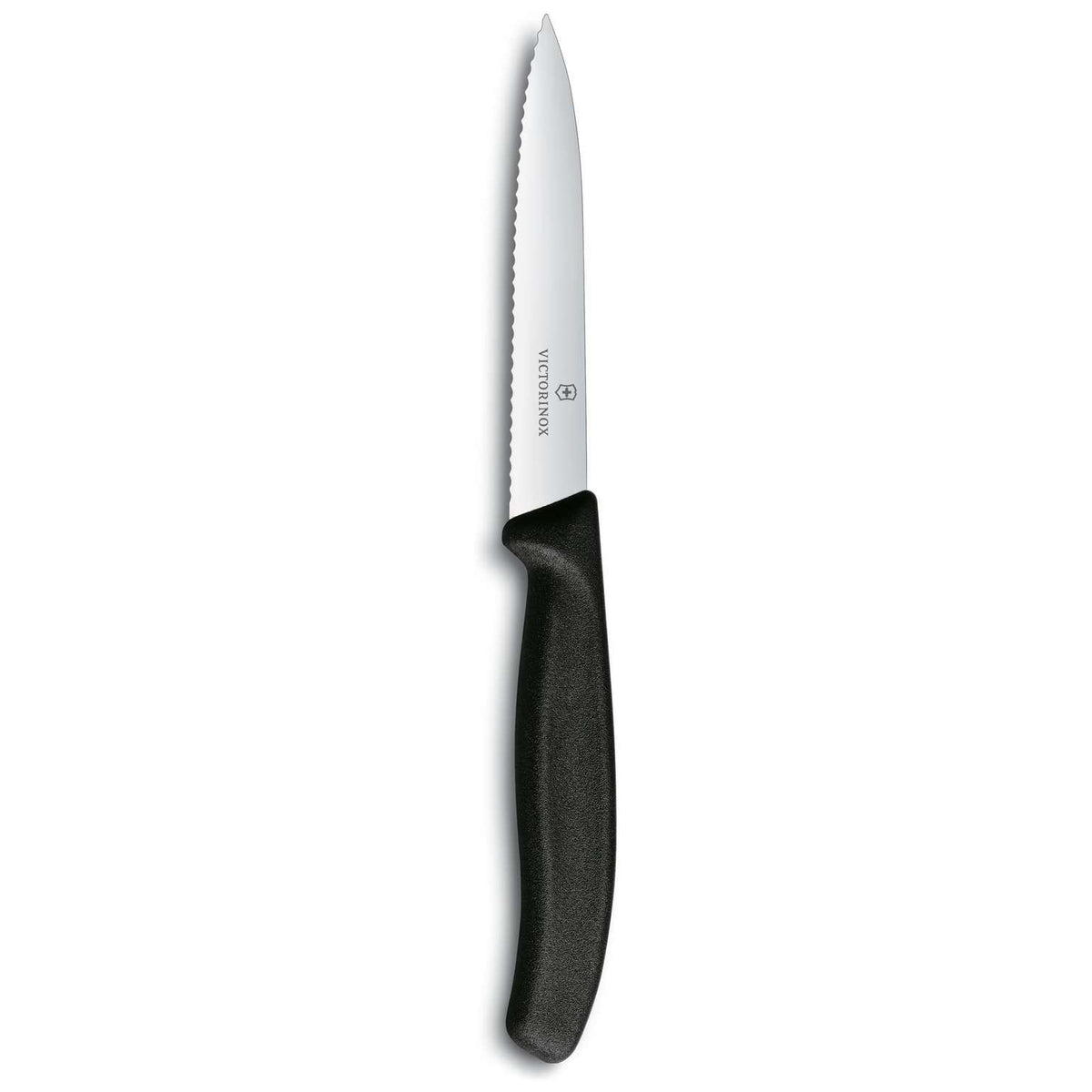 Victorinox Serrated Steak Knife 6 pcs 10 cm Black Swiss Classic 6.7733.6