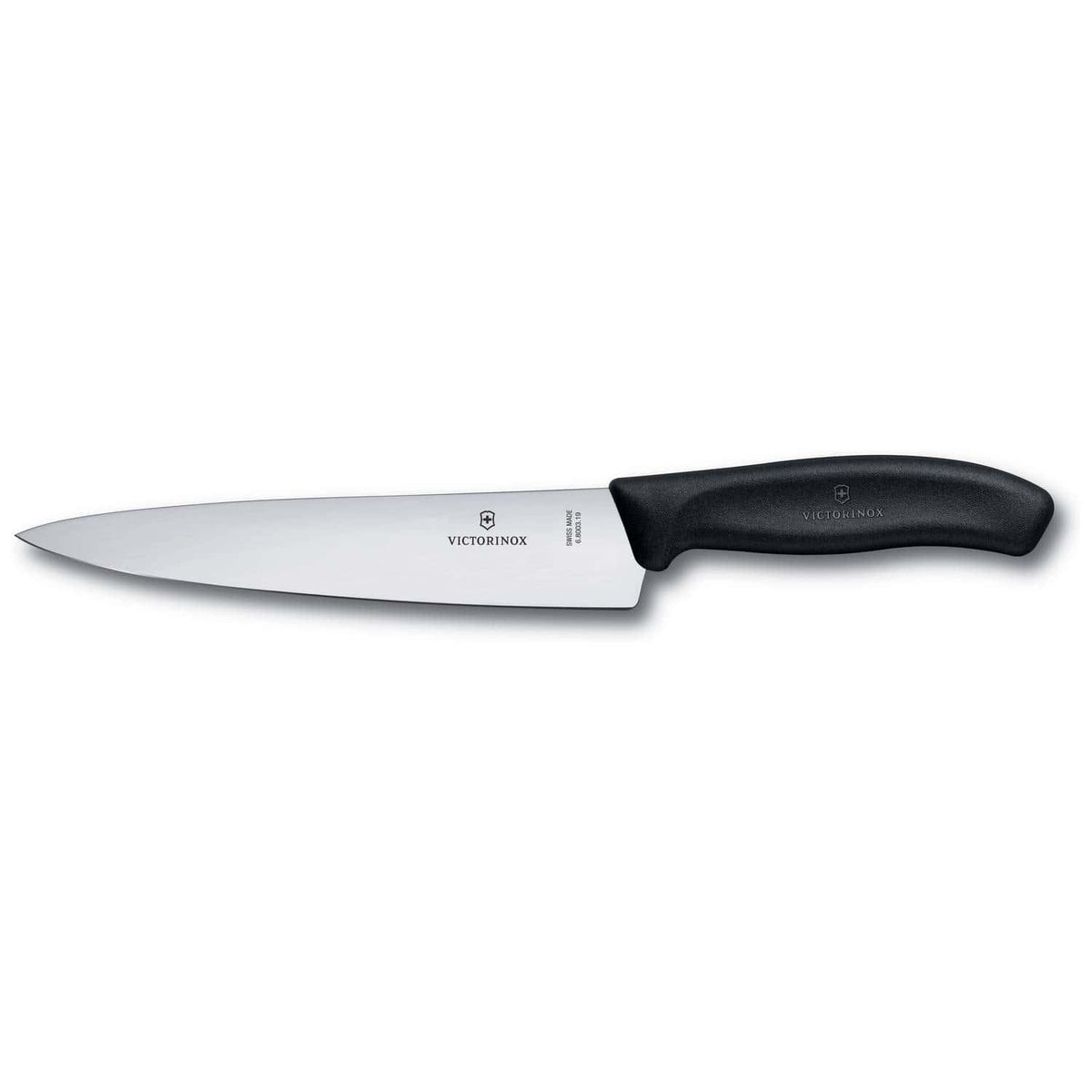 Victorinox Chef's Knife Black Handle 19 cm Swiss Classic 6.8003.19B