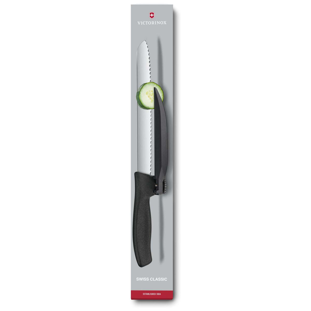 Victorinox Superslicer Knife with Adjustable Guide 21 cm Swiss Classic 6.8663.21