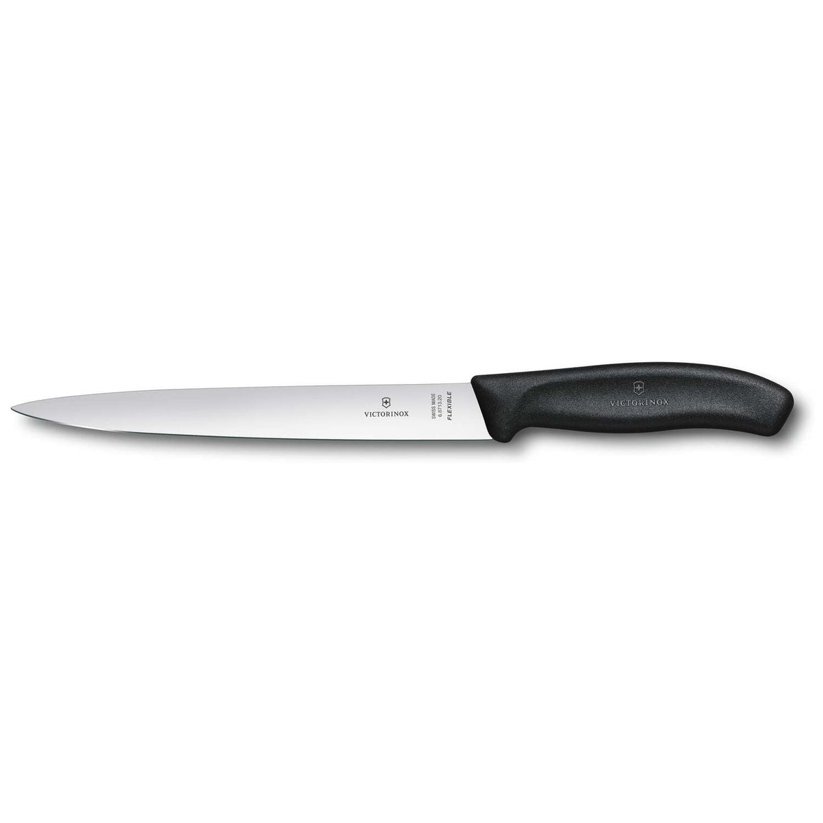Victorinox Filleting Knife Flexible Blade 20 cm Black Handle Swiss Classic 6.8713.20B