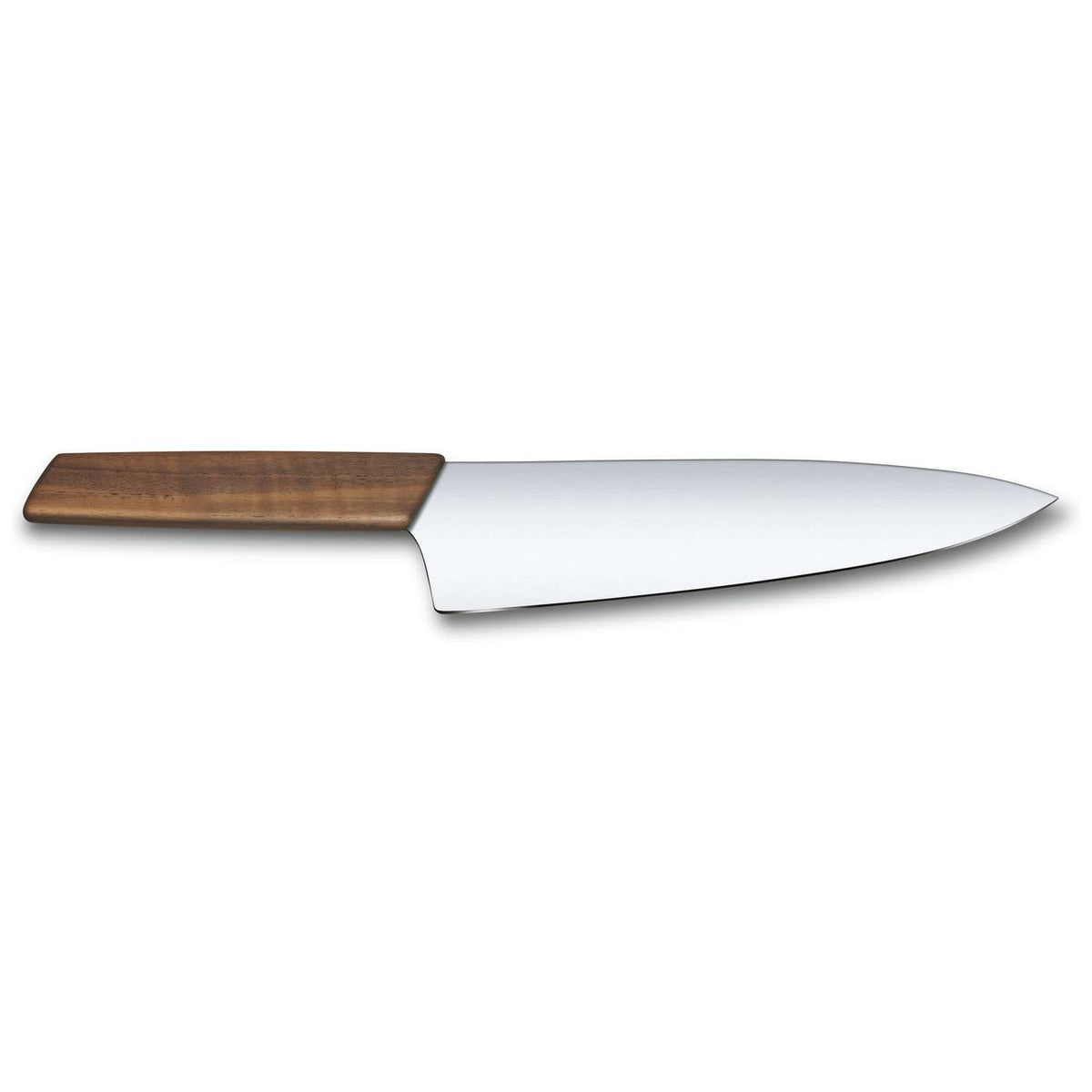 Victorinox Chef's Knife Extra Wide Blade 22 cm Wooden Handle Gift Box Swiss Modern 6.9010.20G