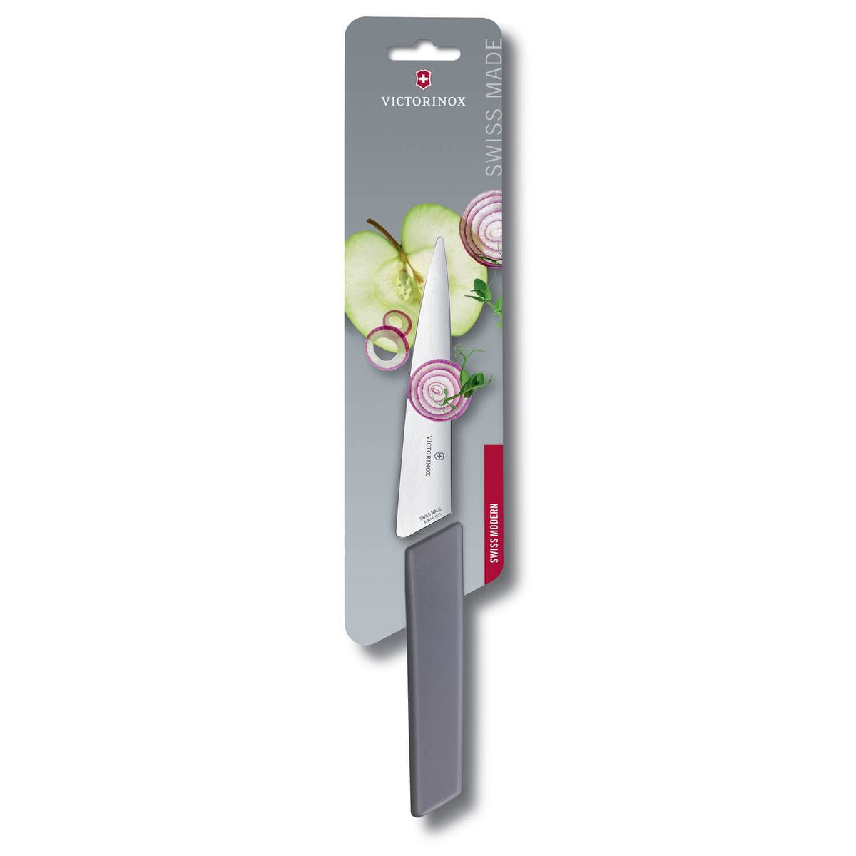 Victorinox Utility Knife 15 cm Lilla Swiss Modern Handle