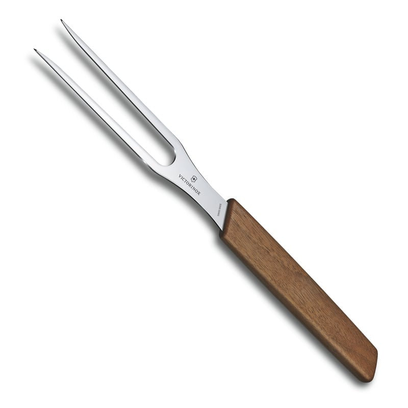 Victorinox Carving Fork 15 cm Wooden Handle Gift Box Swiss Modern 6.9030.15G