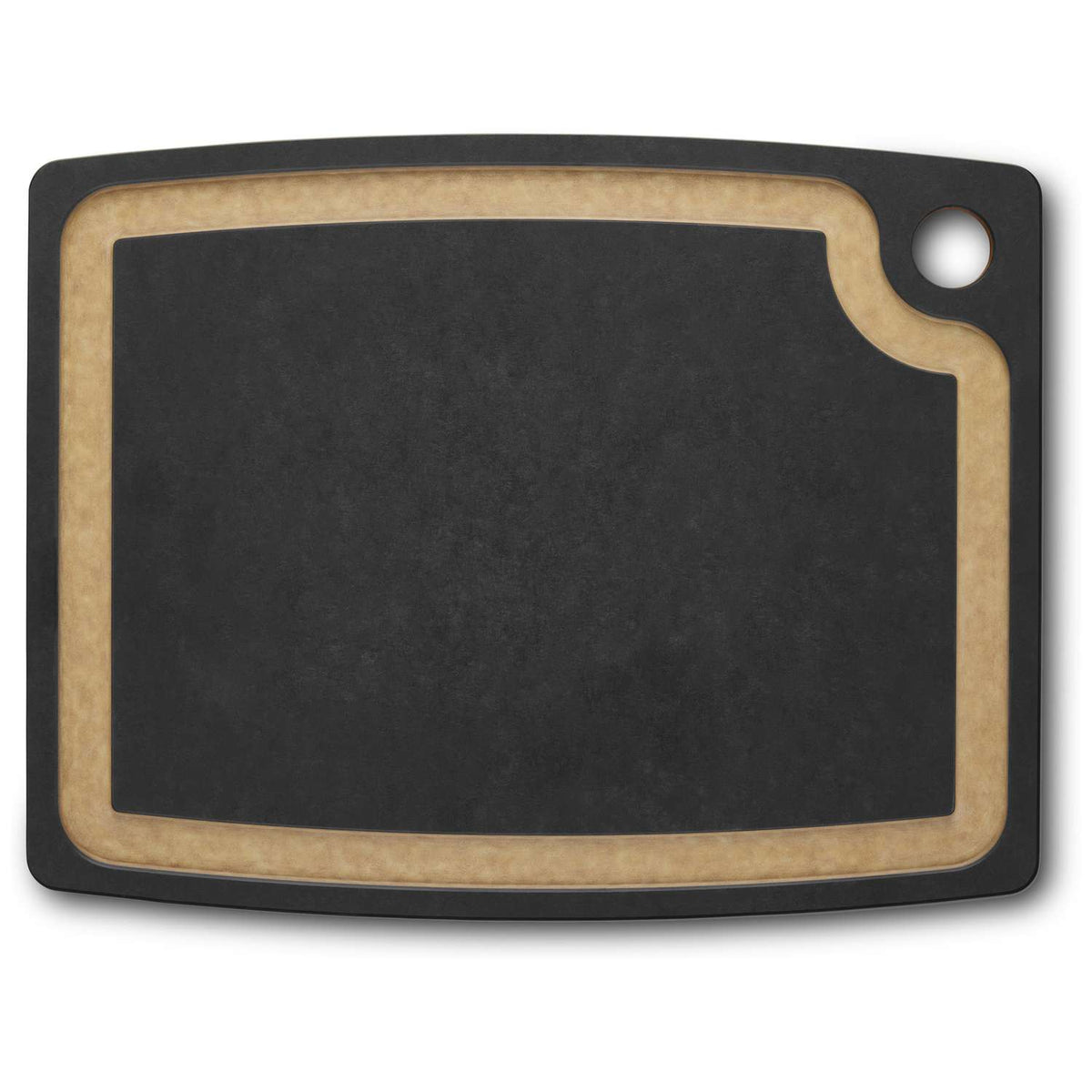 Victorinox Cutting Board With Groove Black 36.8 x 28.6 cm Gourmet 7.4128.3