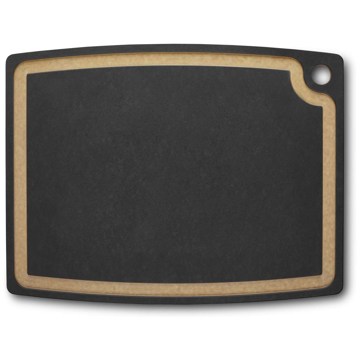Victorinox Cutting Board With Groove Black 49.5 x 38.1 cm Gourmet 7.4130.3