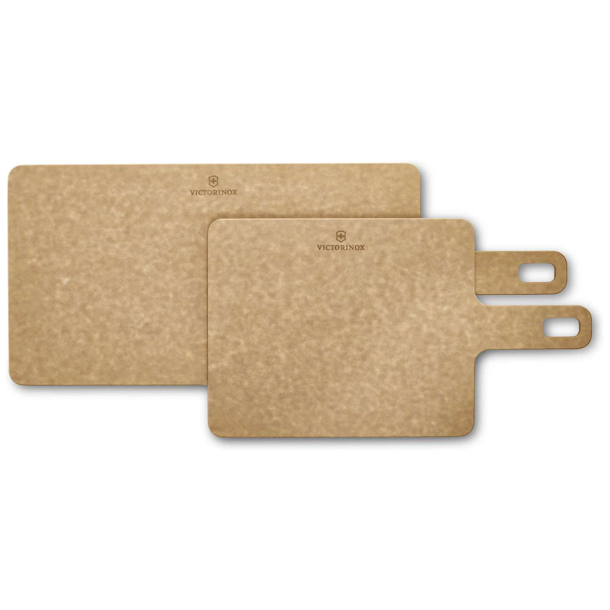 Victorinox Cutting Board With Handle Brown 35.6 x 19 cm Gourmet 7.4132