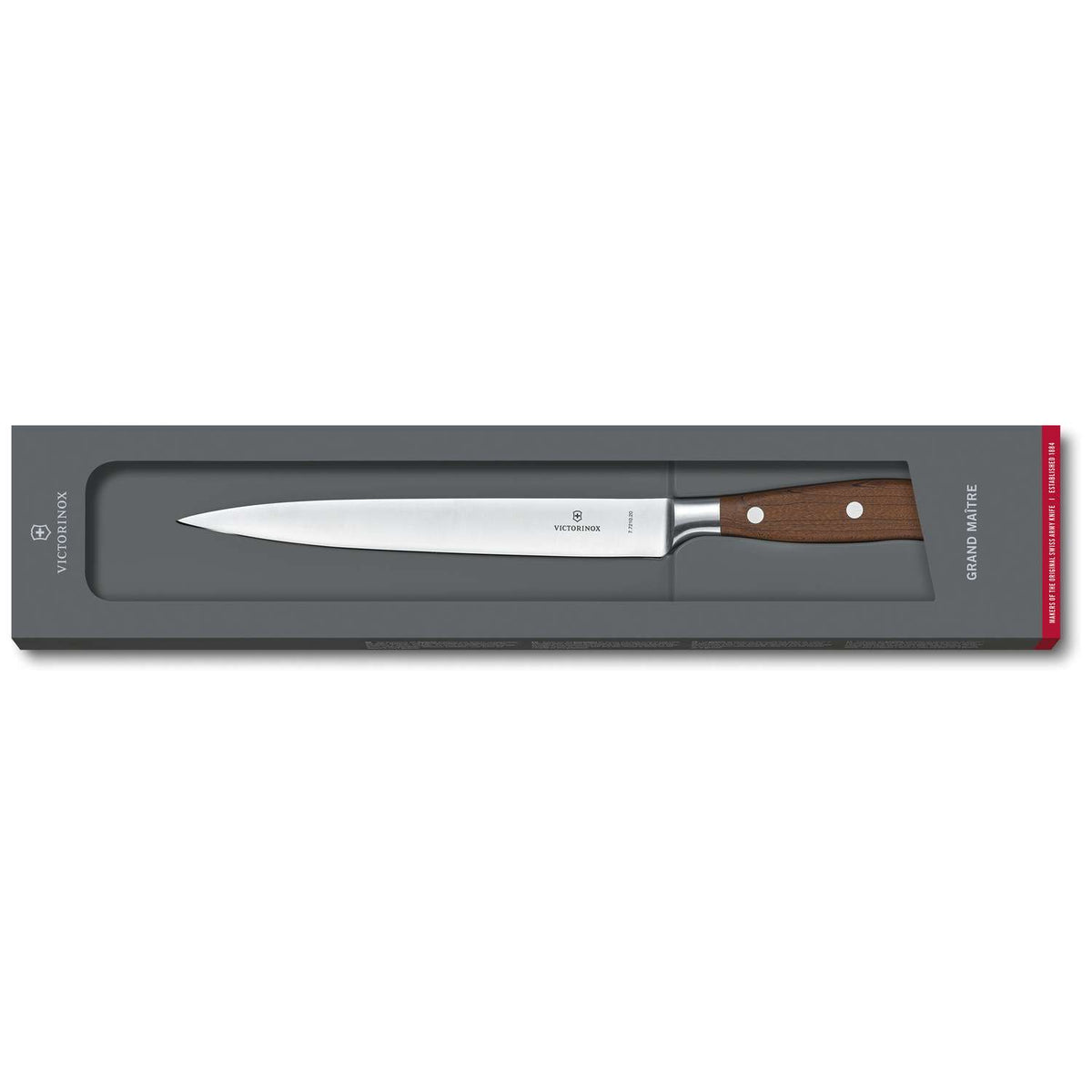 Victorinox Fillet Knife 20 cm Wooden Handle Gift Box Grand Maitre 7.7210.20G