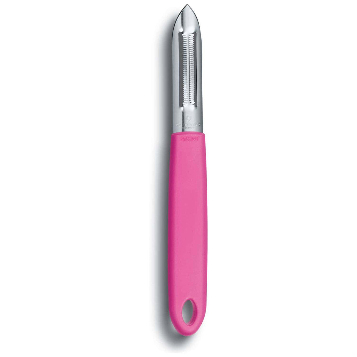 Victorinox Peeler With Steady Serrated Blade Pink Micro Serrated 7.6077.5