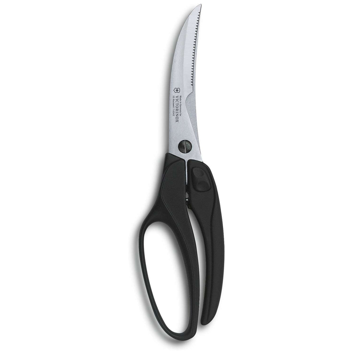 Victorinox Stainless Steel Poultry Scissors Black Handle Professional 7.6344