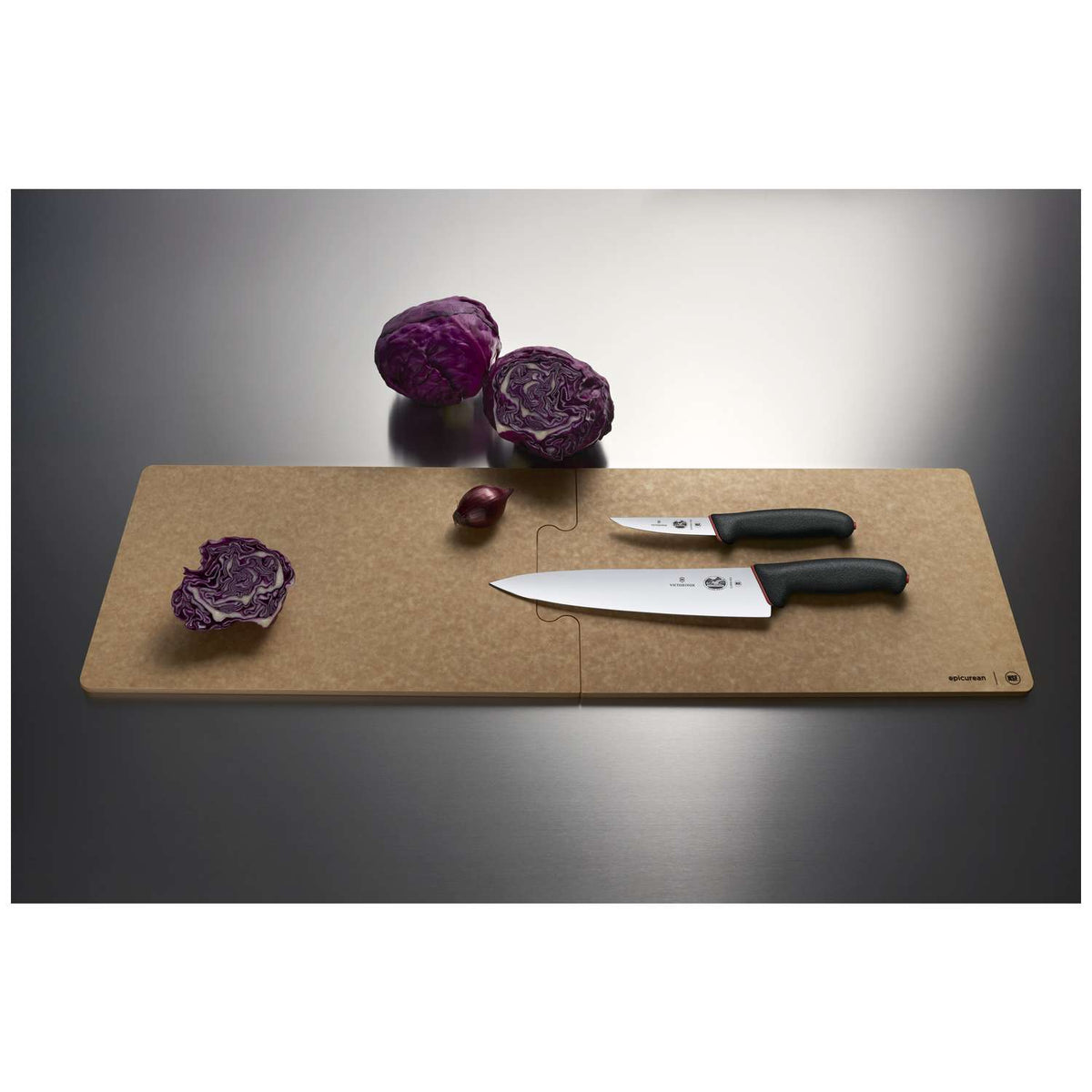 Victorinox Chef's Knife Extra Wide Blade 20 cm Dual Grip Handle 5.2063.20D