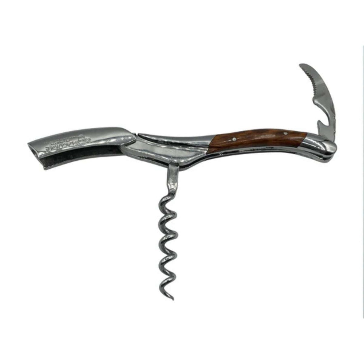 Laguiole en aubrac Handcrafted Corkscrew Amourette Wood Handle Laguiole en Aubrac