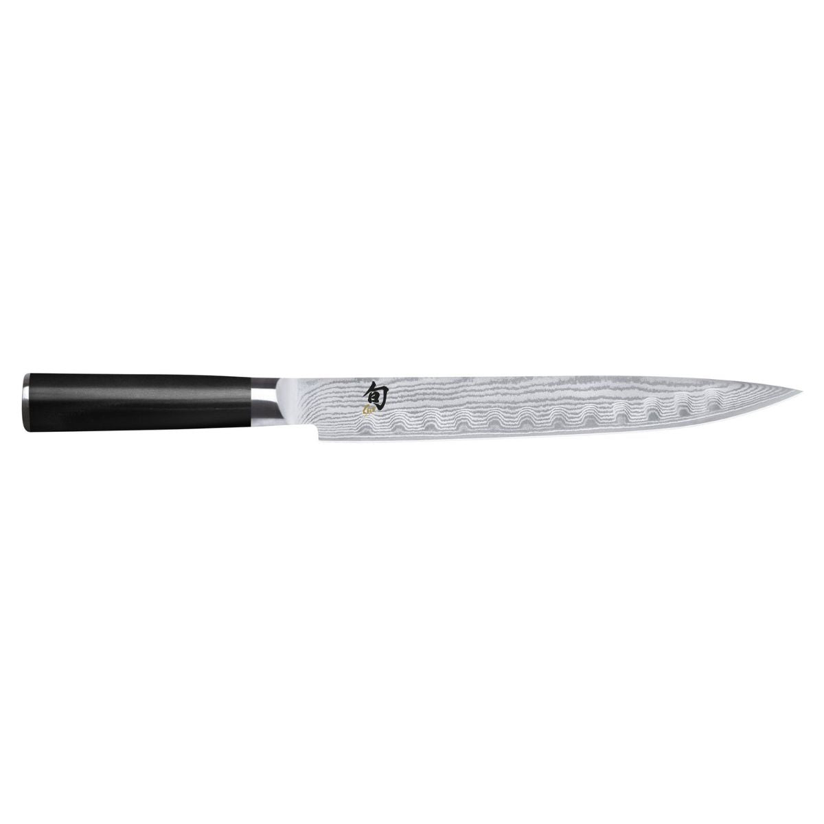 KAI Hollow Edge Damascus Carving Knife 23 cm Shun DM-0720