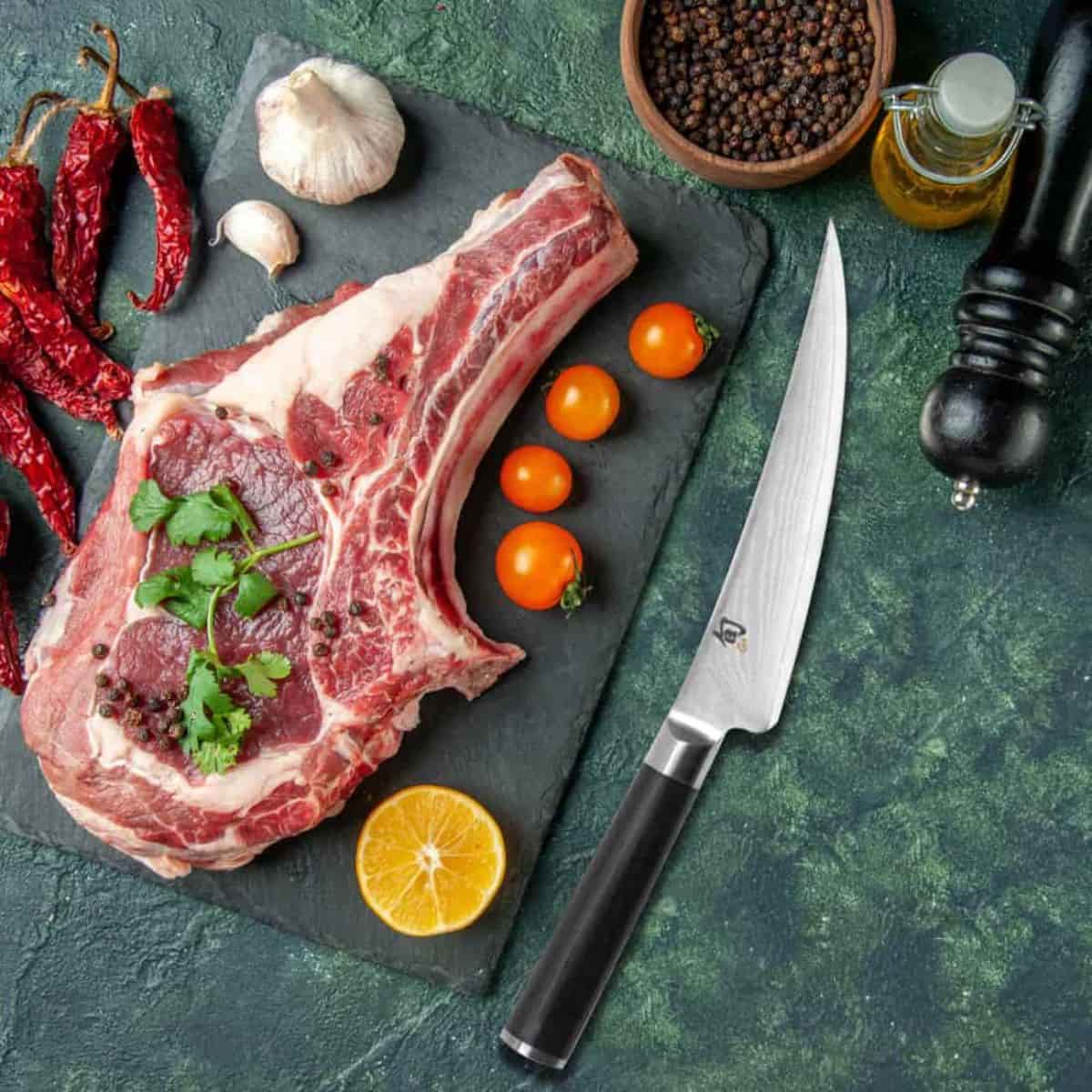 KAI Damascus Boning Knife 15 cm Shun DM-0743