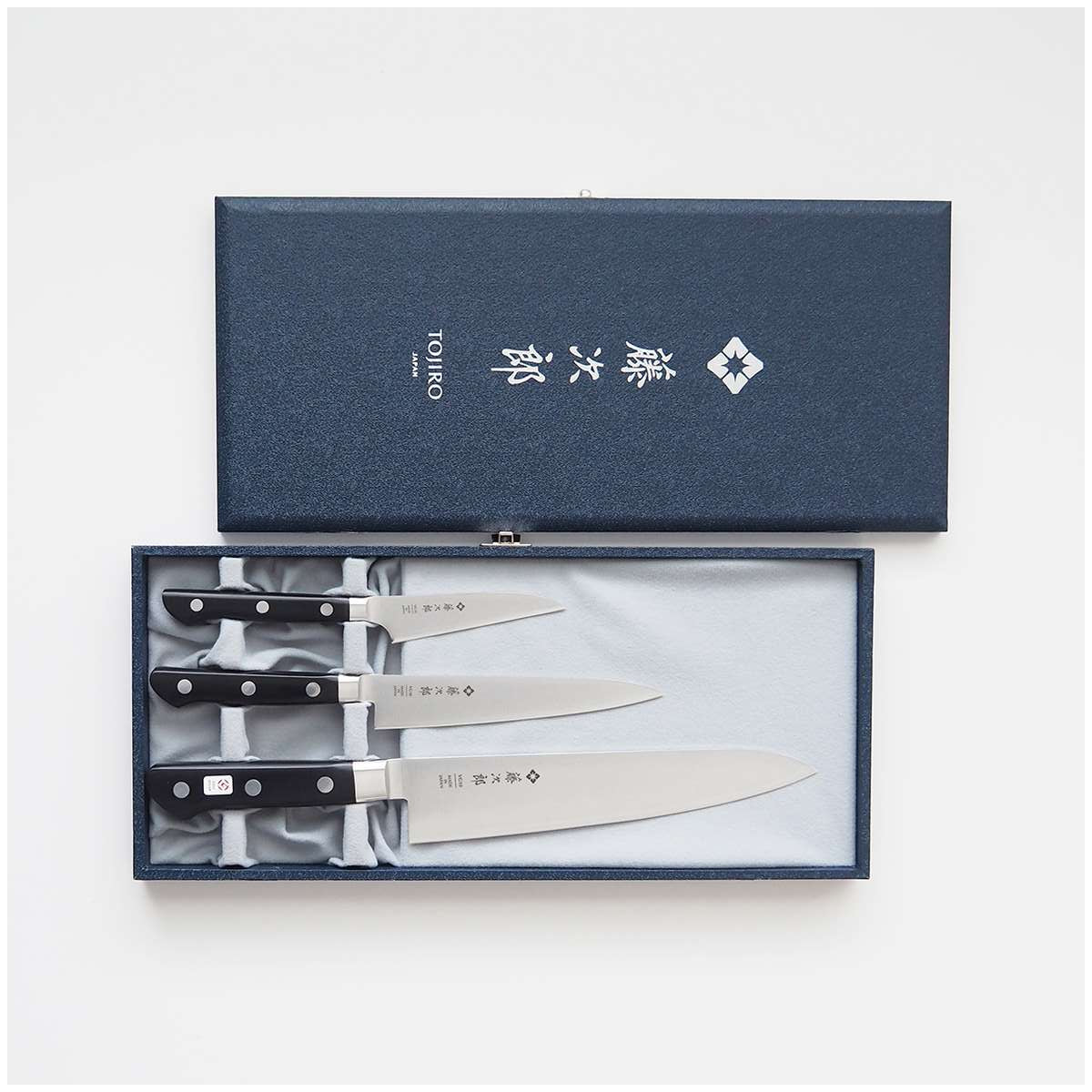 Tojiro Knives Set 3 pcs In Gift Box Classic