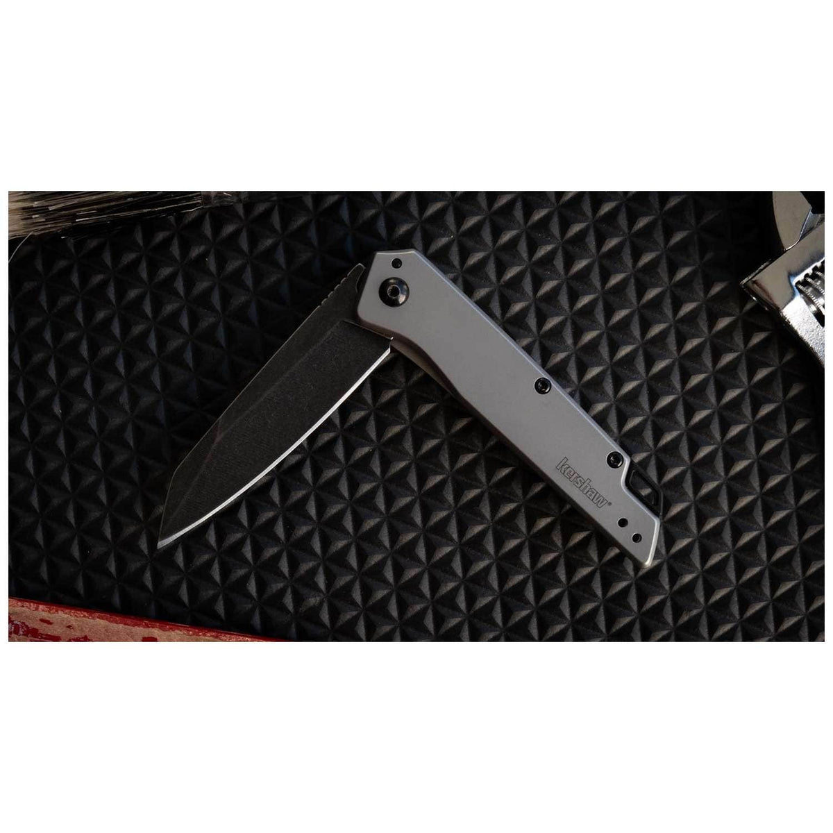 Kershaw Misdirect BlackWash Pocket Knife 8 cm Grey Handle 93 gr 1365X