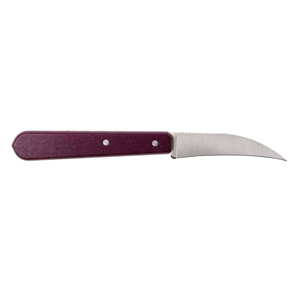 Opinel Peeling Knife 7 cm Purple Wooden Handle No 114 Les Essentiels 001924