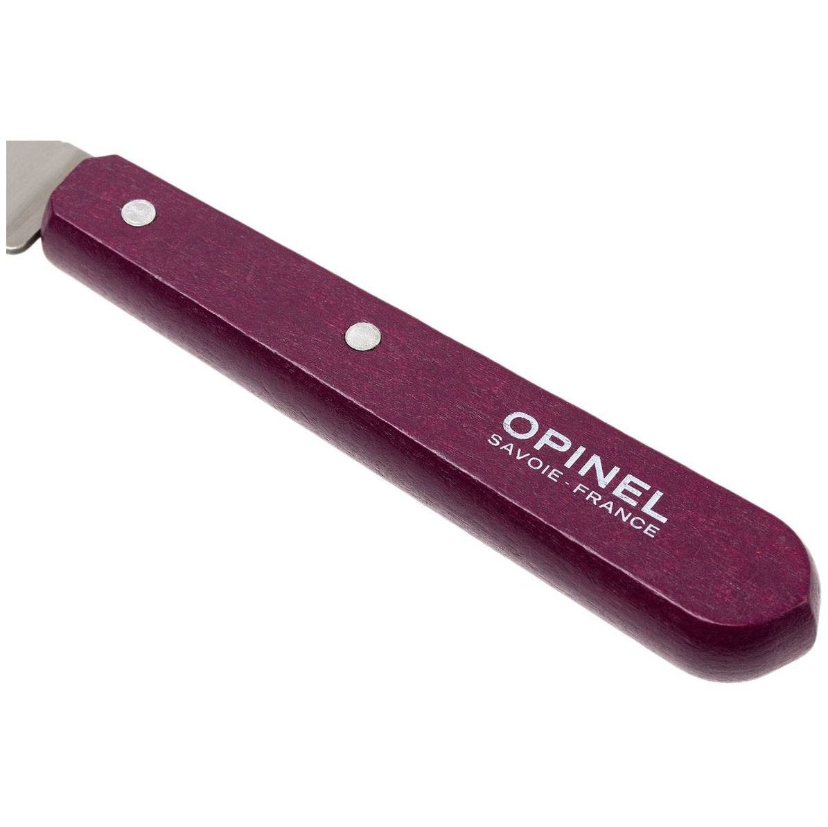 Opinel Peeling Knife 7 cm Purple Wooden Handle No 114 Les Essentiels 001924