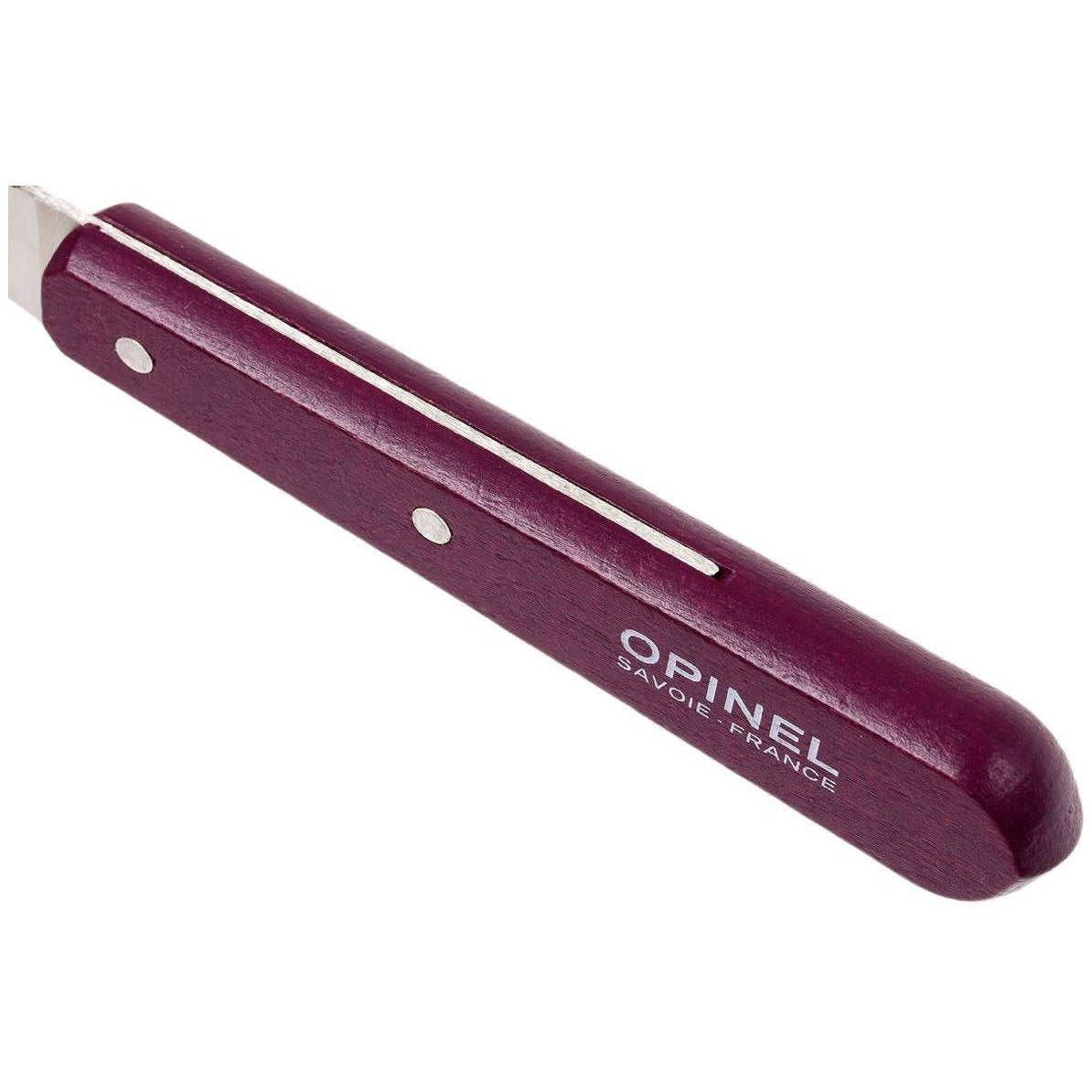 Opinel Peeling Knife 7 cm Purple Wooden Handle No 114 Les Essentiels 001924