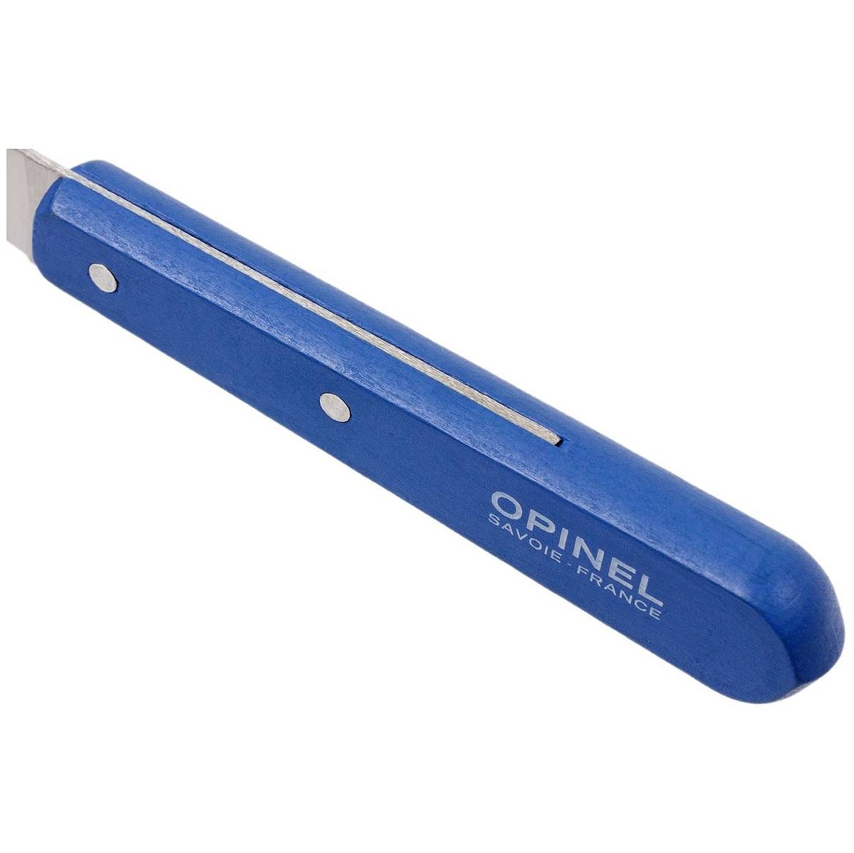 Opinel Peeling Knife 7 cm Blue Wooden Handle No 114 Les Essentiels 001927