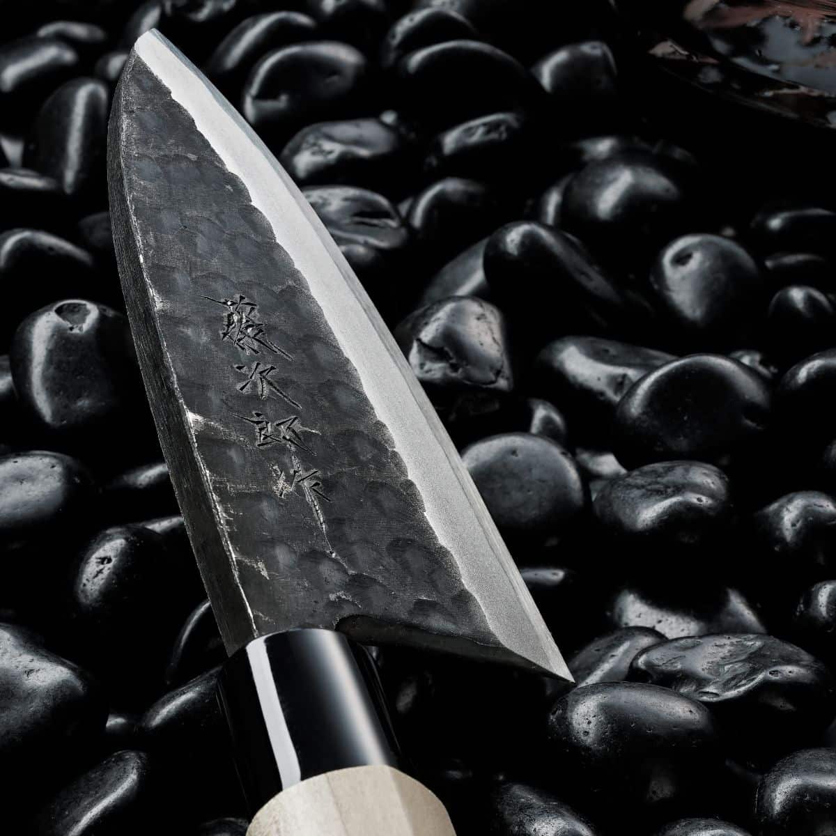 Tojiro Shirogami Deba Knife 16.5 cm Hammered F-1121