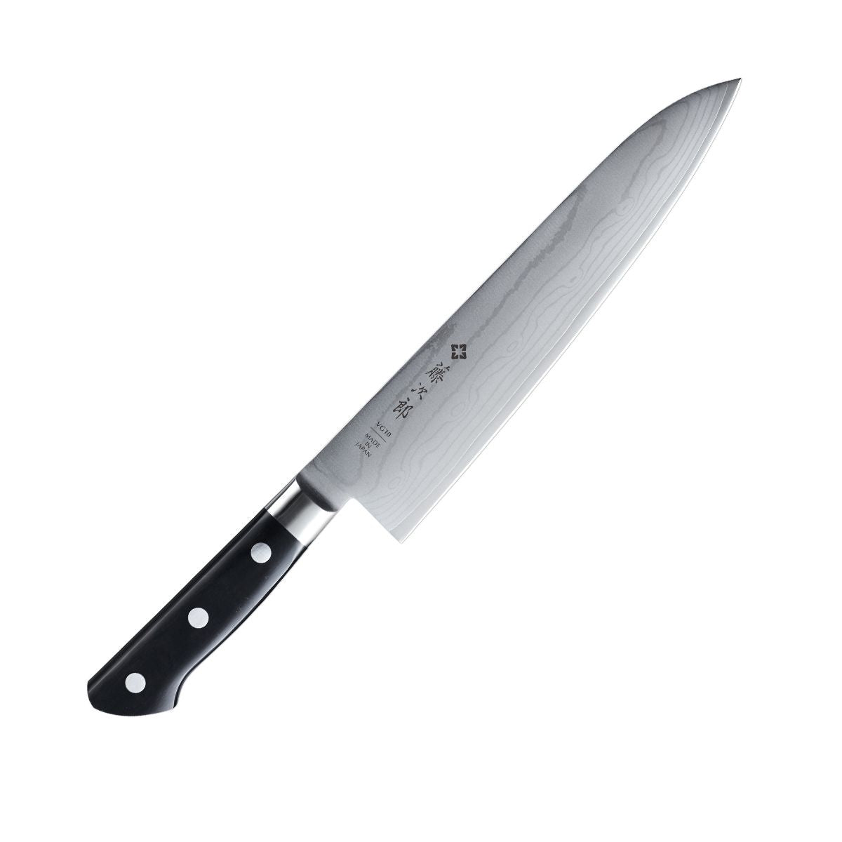 Tojiro Damascus Chef's Knife 24 cm Classic Damascus F-656