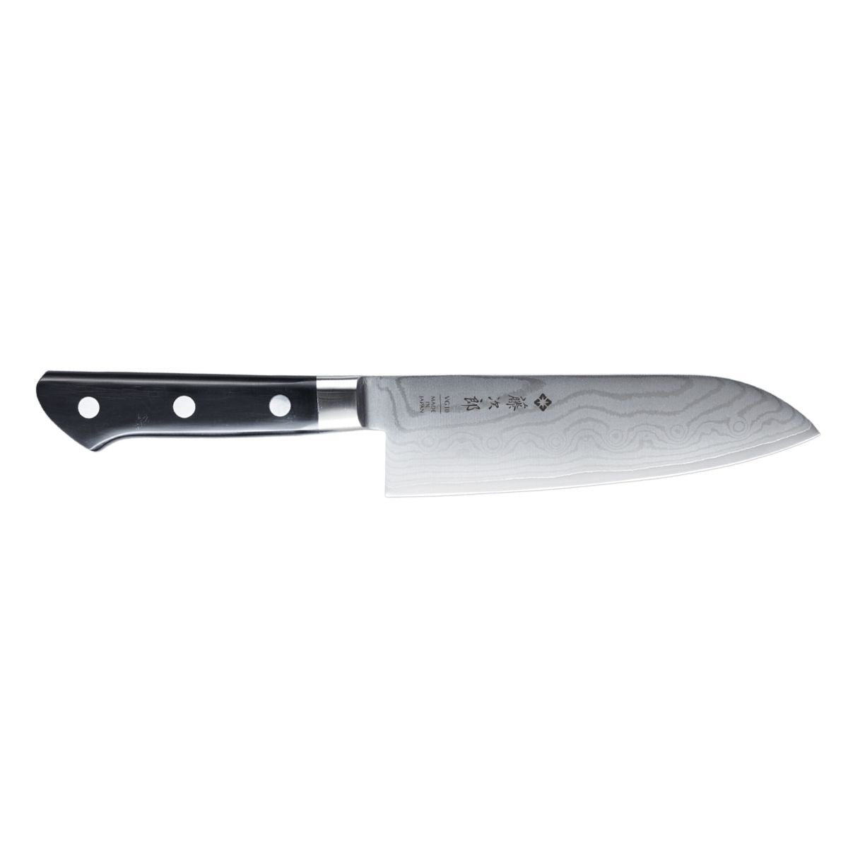 Tojiro Damascus Santoku Knife 17 cm Classic Damascus F-659