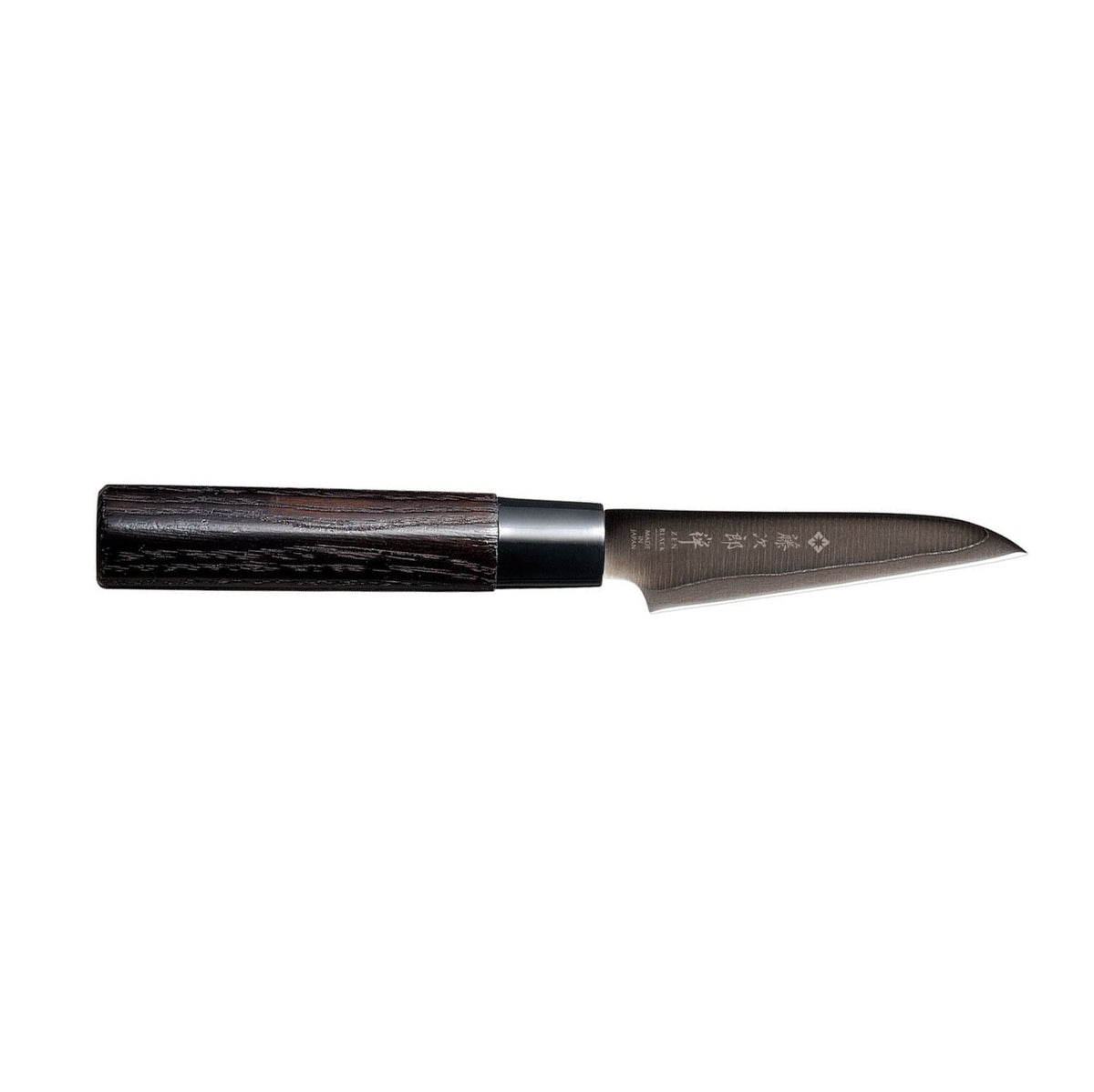 Tojiro Paring Knife 9 cm Chestnut Handle Black Zen FD-1561