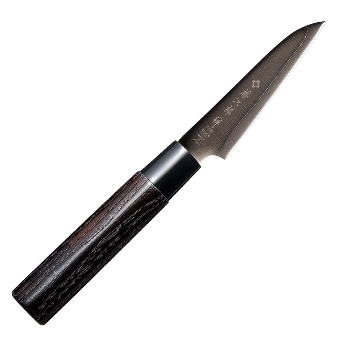 Tojiro Paring Knife 9 cm Chestnut Handle Black Zen FD-1561