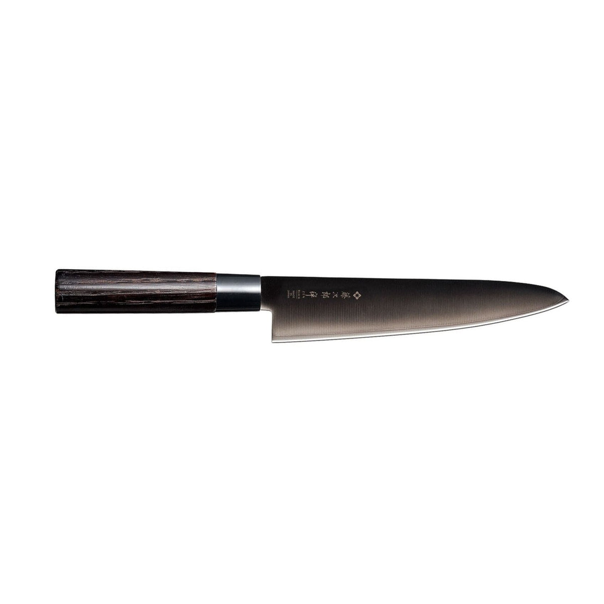 Tojiro Chef's Knife 21 cm Chestnut Handle Black Zen FD-1564