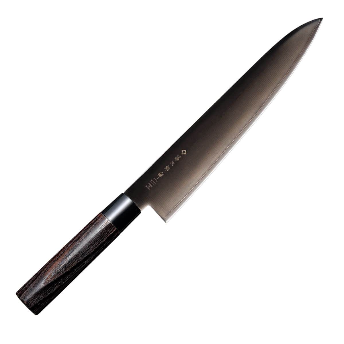 Tojiro Chef's Knife 27 cm Chestnut Handle Black Zen FD-1566