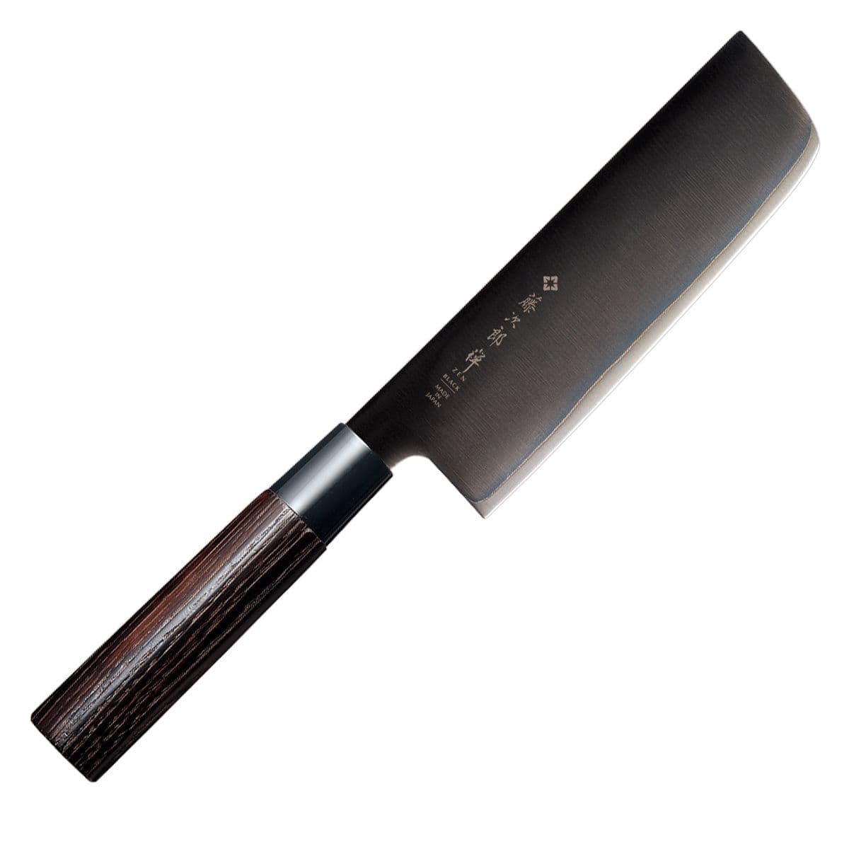 Tojiro Nakiri Knife 16.5 cm Chestnut Handle Black Zen FD-1568