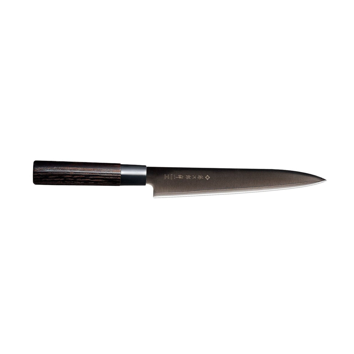 Tojiro Slicing Knife 21 cm Chestnut Handle Black Zen FD-1569