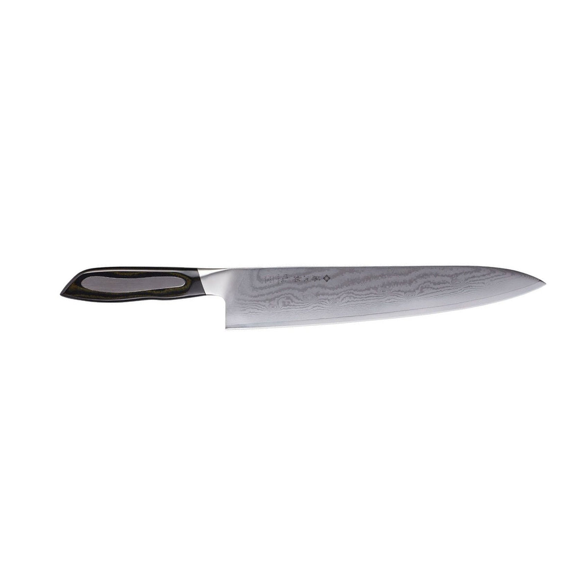 Tojiro Damascus Chef'S Knife 27 cm Micarta Handle Flash FF-CH270