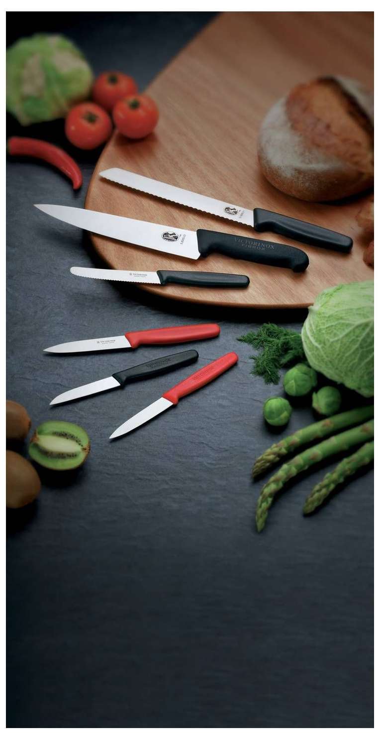 Victorinox Boning Knife Rear Curved Edge Narrow Blade 15 cm Fibrox 5.6403.15