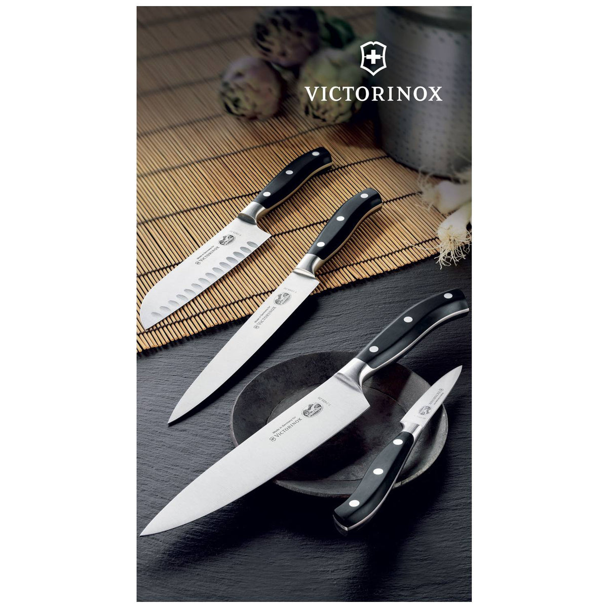 Victorinox Forged Kitchen Knife 8 cm Gift Box Grand Maitre 7.7203.8g