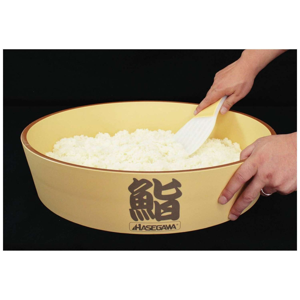 Hasegawa Sushi Rice Mixing Bowl 48 x 11 cm Hangiri FHG - 48
