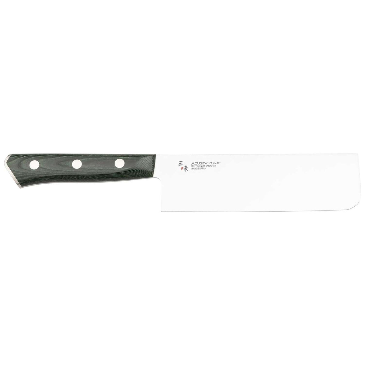 Mcusta zanmai Nakiri Knife 16.5 cm Forest Molybdenum HBG-6008M