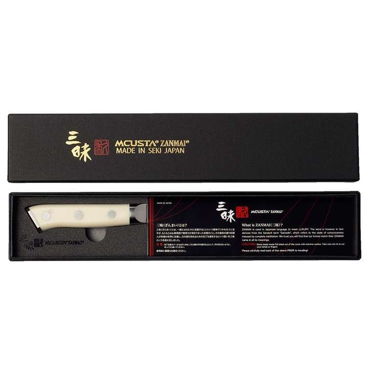 Mcusta zanmai Damascus Santoku Knife 18 cm Classic Damascus Corian HKC-3003D