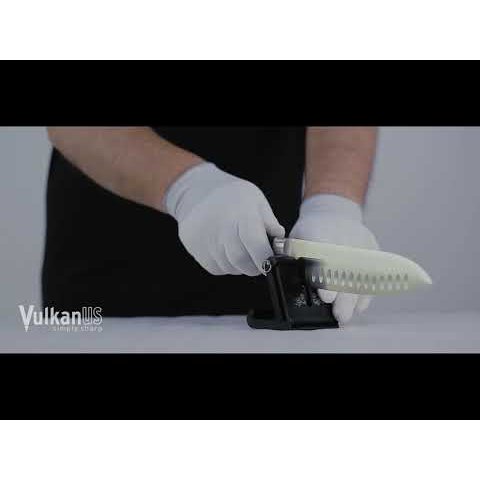 Vulkanus Pocket-Sized Knife Sharpener Black Vulkanus VG2 Basic MSPB04BL